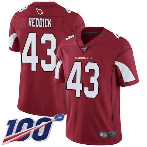 Arizona Cardinals Limited Red Men Haason Reddick Home Jersey NFL Football #43 100th Season Vapor Untouchable